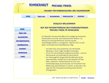 Tablet Screenshot of michaelfriedl.de